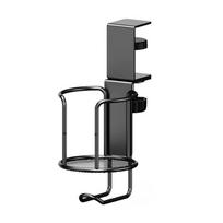 Waterproof Clip-on Cup Holder 2 in 1 Desktop Mug Rack Rotating Desk Cup Holder  Table