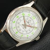 VINTAGE FORTIS HAND-WINDING SWISS MENS REFURBISHED WATCH a709608-1 gray