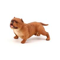 Gyvūno modelis Buldogo modelio papuošalai Pitbulio figūrėlė Sodo dekoras Imitacinis buldogas Kolekcija Style 3