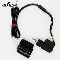 KELKONG 1PCS Automatic Electric Choke Scooter Moped ATV Go Kart 50cc 125cc 150cc GY6 CARB Carburetor Electric Choke Car-Stying sidabras