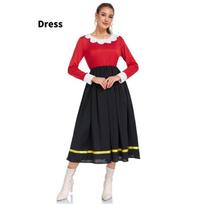 Popeye Jūreivis Cos Kostiumas Moterims Iš Poliesterio Audinio Žaidimų Vaidmenų Žaidimui Ir vakarėlio Linksmybėms L black