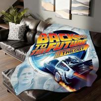 Fantasy Movie B Back To the F Future Blanket For Sofa Office Bed Plane Travel Sleep Read Relax Camping Soft And Warm 75X95CM black