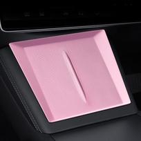 Car Center Console Wireless Charging Pad Center Console Anti Slip Silicone Mat For Phone Charger Area Car Accessories juoda