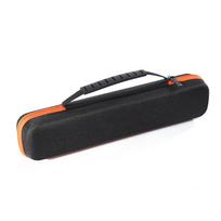 Hair Straightener Storage Bag Curling Iron Container Eva Handbag Curling Clip Carry Travel Case Waterproof And Anti-Fall oranžinė