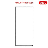 For Samsung Galaxy Z Fold 8 Ultra Phone Case Front Cover Frame 600D Aramid Carbon Fiber 1500D Frame Hard Shell Front Cover Galaxy Z Fold 8 Ultra gray