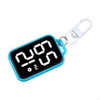 Pocket-Sized Electronic watch Digital Display Student electronic watch  Outdoor Trips mėlyna