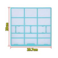 1pc Air Conditioning Filter Accessories For Midea Air Conditioner Filter Accessories Indoor Unit Hanging Anti-Dust Net 37.7cm