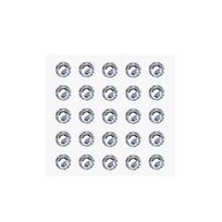 Lipnios veido plaukų deimantukai Cirkonio kristalo lipdukas Kūno papuošalų lipdukas Makiažo amatai Namų dekoravimo lipdukas 3mm/450pcs