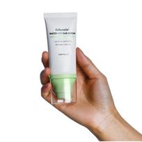 Lakerain Water-Fit Sun Serum - Centella & Nicotinamide Lightweight Hydrating Facial Sunscreen Non-Greasy Daily UV Protection Skincare white