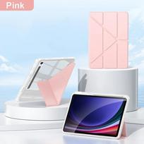 For New Samsung Galaxy Tab S11 Ultra S10 FE Plus Tablet Case for Tab A11 + A9 S9 S8 S7 FE Plus 11 12.4 13.1 Inch Acrylic Cover S7 Plus (12.4) T970 pilka