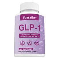 Fearathe GLP-1 papildas, berberinas, žalioji arbata, Ceilono cinamonas, kurkuminas, 120 kapsulių 120 Capsules