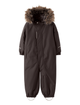 Name It - Nmnsnow10 Suit Solid Fo Noos - Slidinėjimo kombinezonai ir komplektai - Ruda