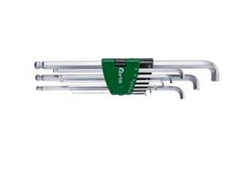 Šešiakampių raktų rinkinys Fortis 4317784729451; 1,5-10 mm; 9 vnt.