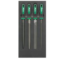 Dildžių rinkinys Fortis 4063726002426; 200 mm; 4 vnt.