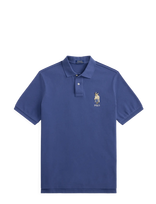 Polo Ralph Lauren - Classic Fit Polo Bear Mesh Polo Shirt - Megzti polo marškinėliai trumpomis rankovėmis - Tamsiai mėlyna