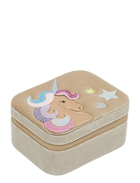 Mimi & Lula - Jewellery Box - Velvet Unicorn - Papuošalų dėžutė - Smėlio
