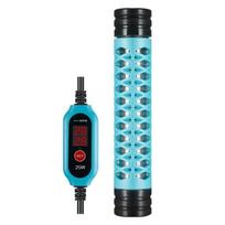 15-34°C Akvariumo šildymo strypas Reguliuojamas LCD ekranas Panardinamas akvariumo šildytuvas Taupantis energiją Automatinis vėžlių akvariumo šildymo strypas blue