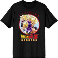 Dragon Ball Z Anime Characters Group Shot Mens Black Graphic Tee Shirt(1) XXXXXL juoda