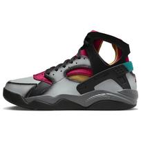 Nike Air Flight Huarache Airbrush - Bordeaux Men Sneakers Grey Light-Smoke-Grey Black FD0189-001 42 gray