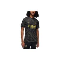 Jordan Paris Saint-Germain 2022/23 Match Force marškinėliai juodi/geltoni vyrams DR3797-010 S black