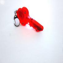 Whistle-Activated Key Finder LED Locator Pendant - Anti-Lost Device & Christmas Gift gray