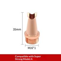 §1Pcs Handheld Laser Weld Gun Head M16 Laser Welding Nozzle For SUP20T SUP21T SUP23T HW980 HW970 BW101 For Relfar