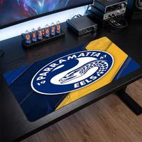 Parramatta Eels Pattern Mousepad Anti?Slip Rubber Desk Pad For Gaming Working Desktop Decoration 30cmx60cm（11.8x23.6inch）