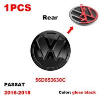 Volkswagen VW Passat B8 2016 2017 2018 logotipui Automobilio ženklelis Variklio dangčio priekinės grotelės Galinės bagažinės emblema Dekoratyviniai keičiami priedai For Passat 16-2018