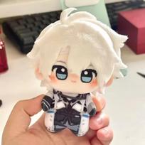 10Cm Game Honkai: Star Rail Mydei Plush Stuffed Doll Starfish Body Cartoon Pendant Keychain Gift 10cm gray