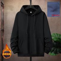 Men S Plus Size 8xl Fleece Lined Solid Casual Sweatshirt M