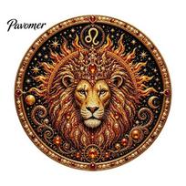 12 Zodiako ženklų Dirbtinių perlų dekoras Ženklas Meno rinkinys, PASIDARYK pats Tapybos Rankų darbo paveikslo rinkinys Rinkiniai, Apvalus 3D Žvaigždynų sienos amatas suaugusiems, Namų dekoravimas A