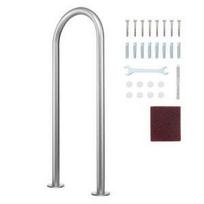 VEVOR Baseino Turėklas, 36 x 13 colių Baseino Turėklas, Aliuminio su Pagrindo Plokšte Vidaus/Lauko Baseinams, Humanizuotas Baseino Saugos Turėklas Deniams 40 x 9 x 91.5 cm