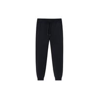 Anta Champion All-Weather Series Solid Color Mid-Waist Tapered Knit Sports Pants Men bottoms Basic-Black 152410301-3 M