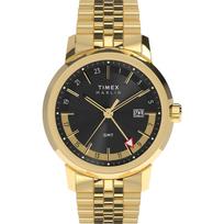 TIMEX Marlin Laikrodis Kvarcinis 5 ATM Atsparus Vandeniui Plastikinis Su Juodu Ciferblatu ir Nerūdijančio Plieno Korpusu Vyriškas TW2Y47700 juoda