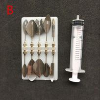 10 vnt pudingo antgalis + 1 švirkšto įrankis 3D želė gėlių pyragas Jello želatinos meno įrankis Rusijai antgalis „pasidaryk pats“ torto dekoravimo įtaisas white