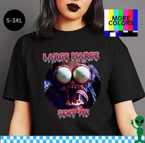 Large Marge Sent Me Shirt Pee-wee’s Big Adventure Tee Retro Movie T-shirt S gray