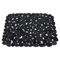 Non Slip Pebble Design Bath Mat PVC Material Rectangular Shape for Bathroom Floor and Tub Surface Protection One Size juoda