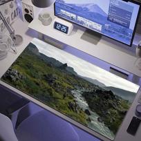 Death Stranding Mousepad xcm XL Lockedge Office Computer Desk Mat Table Keyboard Big Mouse Pad Laptop Cushion Bedroom 800x400x2mm red