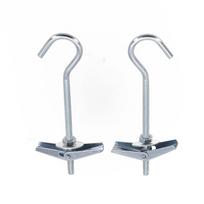Swag Hook Ceiling Hook Silver White 2Pcs Finish Galvanized Steel Hooks Organization Plant Hanging High Quality China Mainland