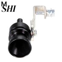 Exhaust Fake Turbo Muffler Blow Off Valve Whistle Pipe Sound Simulator XL gray