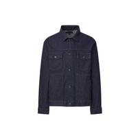 UNIQLO Solid Color Long Sleeve Denim Jacket Unisex jackets Blue 444552-68 S black