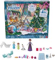 Advento kalendorius Mattel Frozen Young Anna & Elsa, 24 vnt., įvairių spalvų