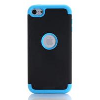 for iPod Touch 7/Touch 6 Case,High Impact Heavy Duty Shockproof Full-Body Protective Case with Dual Layer Hard PC+ Silicone
