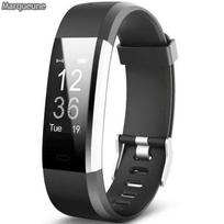 Išmanusis laikrodis Smartwatch Marqueune Atsparus vandeniui IP68 Žingsniamatis skirtas iPhone Samsung Huawei Išmaniajam telefonui Moteris Vyras Juodas