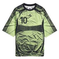 Adidas Laisvalaikio Ss25 Adilenium Teamgeist Atsitiktiniai Megzti Apvalios Kaklo Trumpomis Rankovėmis Marškinėliai Vyriški Viršutiniai Drabužiai KF8524 L beige