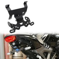 Valstybinio numerio laikiklio rėmas su LED lempute, skirtas Honda CB125R CB150R CB300R 2018-2022 black