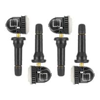 4PCS 2036832 433MHz Tire Pressure Monitor For Ford Fiesta MK6 VI 2014-2025 Ford Focus MK3 III 2010-2018 EV6T-1A180-DC black