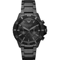 ZEGAREK MĘSKI EMPORIO ARMANI AR11363 DIVER (zi035a) + BOX black
