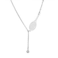 Adorable Small Tennis Jewelry Necklace Comfortable And Stylish For Daily Use sidabras