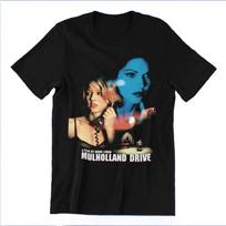 Mooreholland David Lynch Movie Theme Pattern Printed Fashion Women's T-Shirt - Suitable for Both Men and Women, Casual T-Shir... 5XL įvairiaspalvis